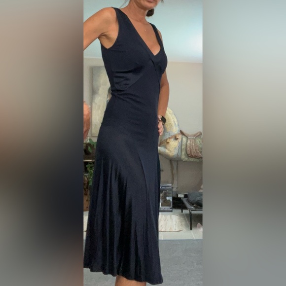 Banana Republic Semi Formal Dress in Navy- XS - Picture 4 of 7